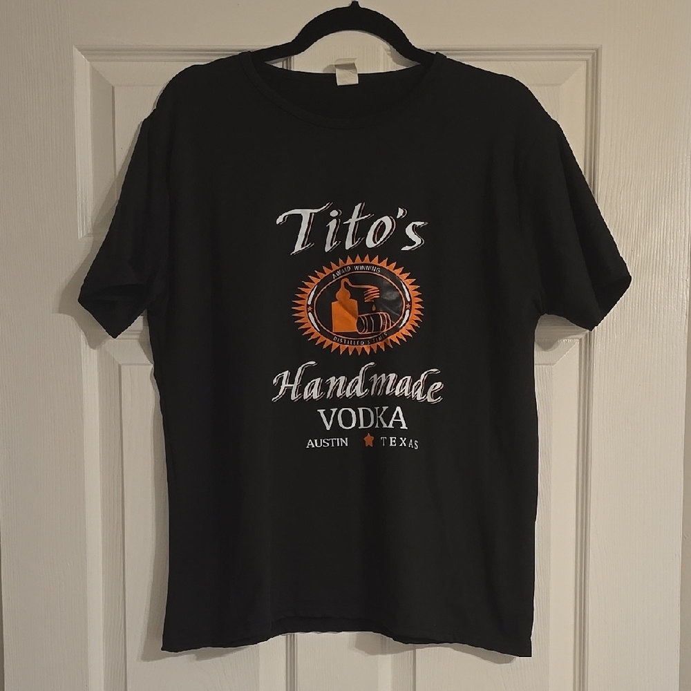 Tito's Handmade Vodka Black T-Shirt